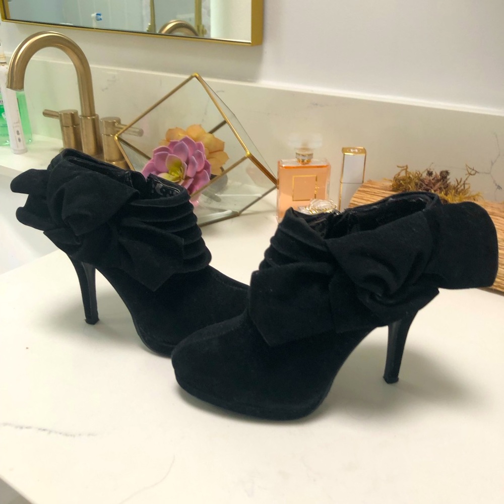 Black Booties size 5.5